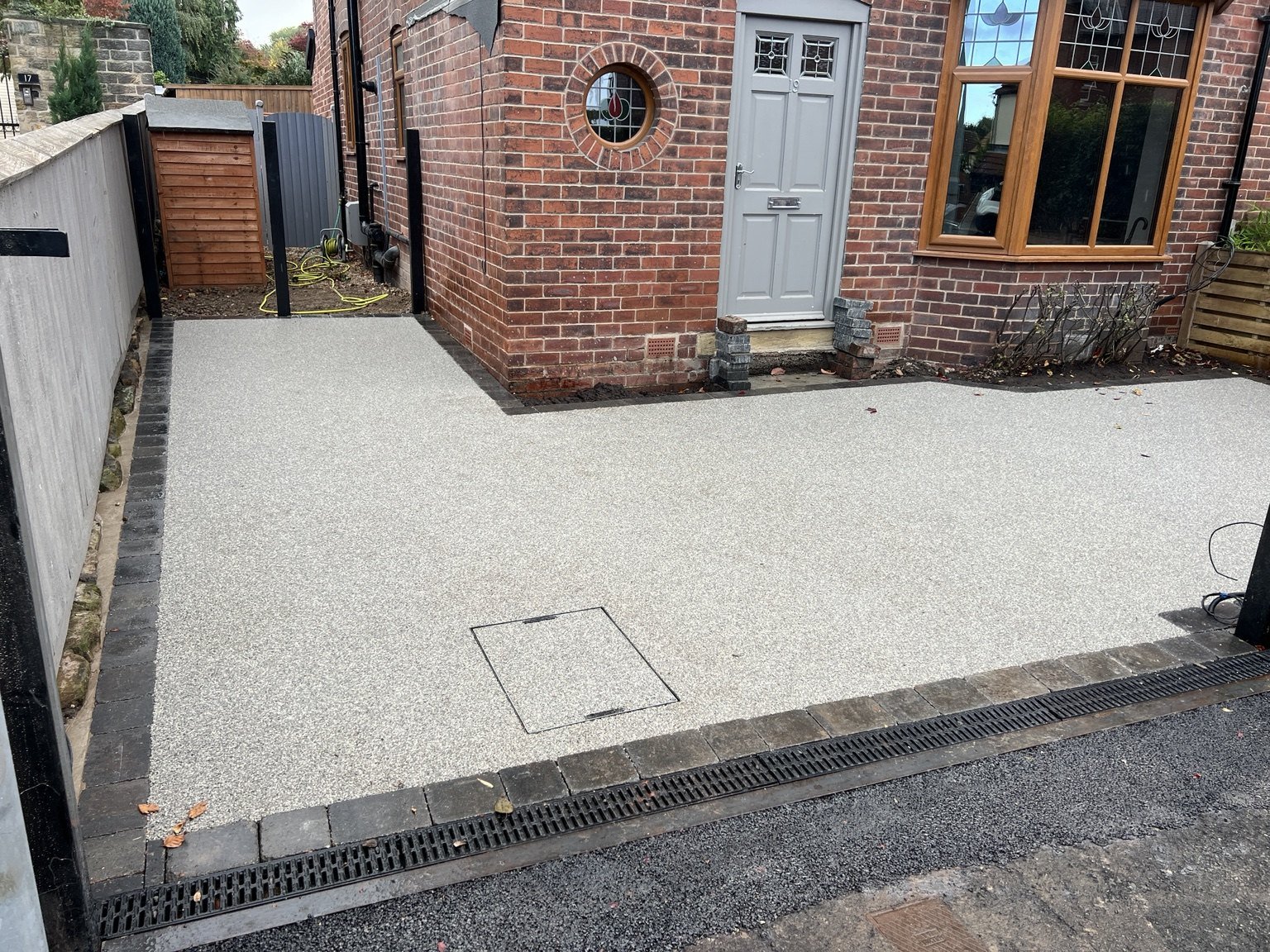 Resin driveway