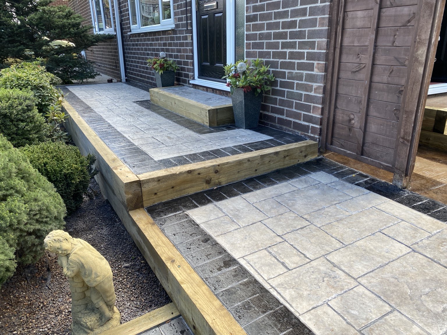 Walls and steps